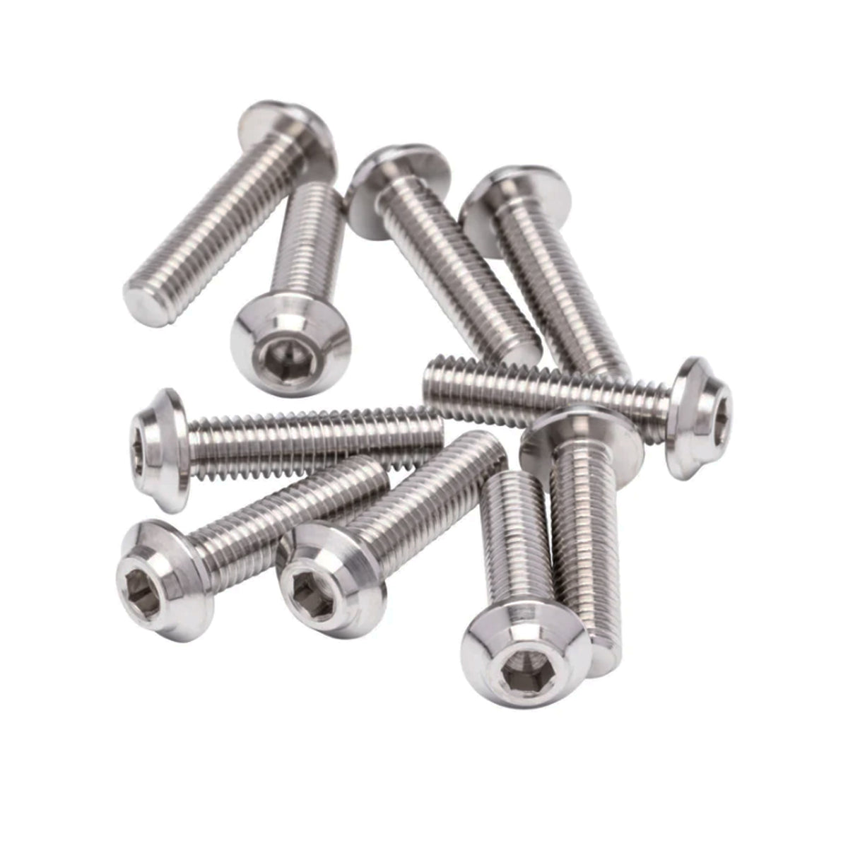 1UP Racing LowPro Pro Duty Titanium Screws - 10PCS (Assorted Sizes)