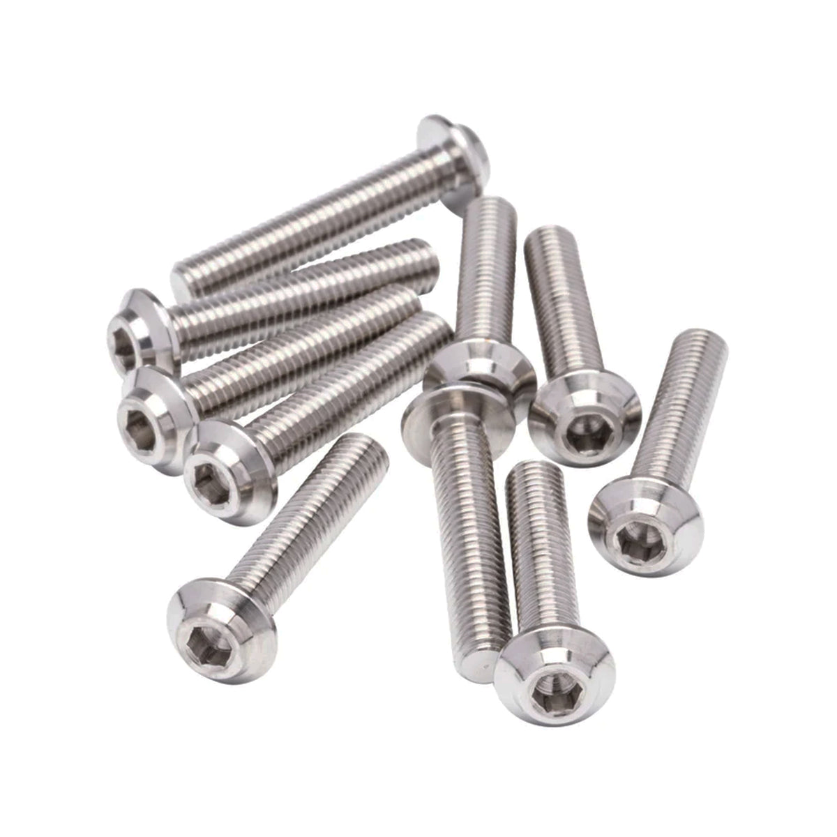 1UP Racing LowPro Pro Duty Titanium Screws - 10PCS (Assorted Sizes)