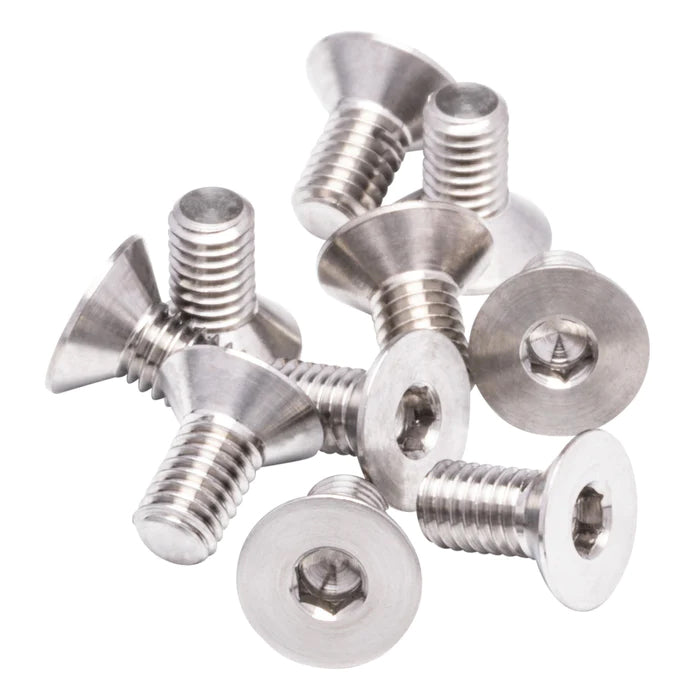 1UP Racing Flat Head Pro Duty Titanium Screws - 10PCS (Assorted Sizes)