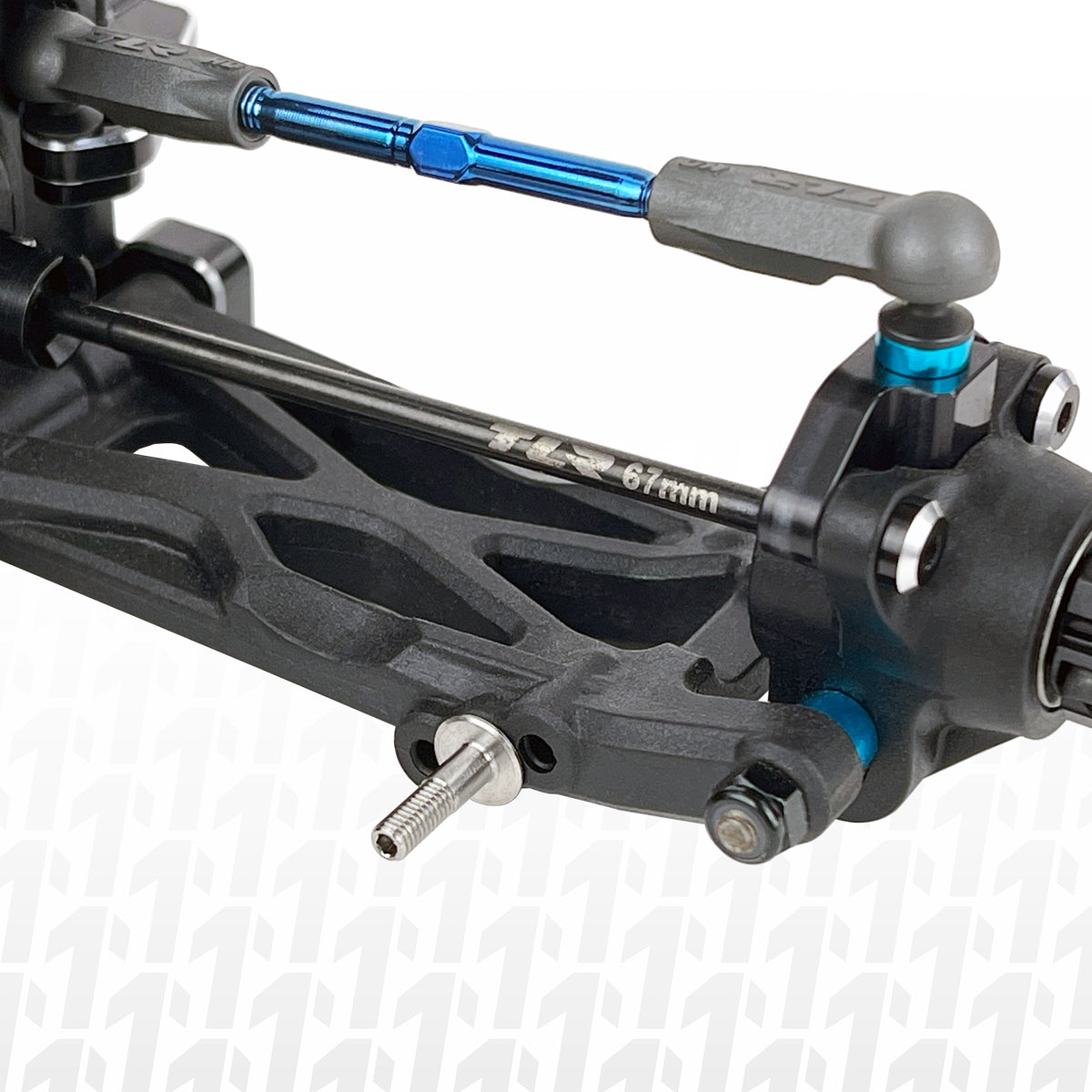 1up Racing Pro Duty Titanium Lower Shock Screws - 1/10 Off-Road &amp; Drag