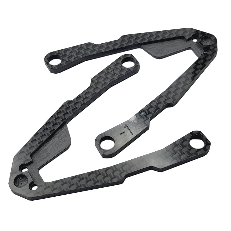 Carbon Short Wheelbase Arm Pair for Awesomatix A800MMX/A800FX (+7mm)