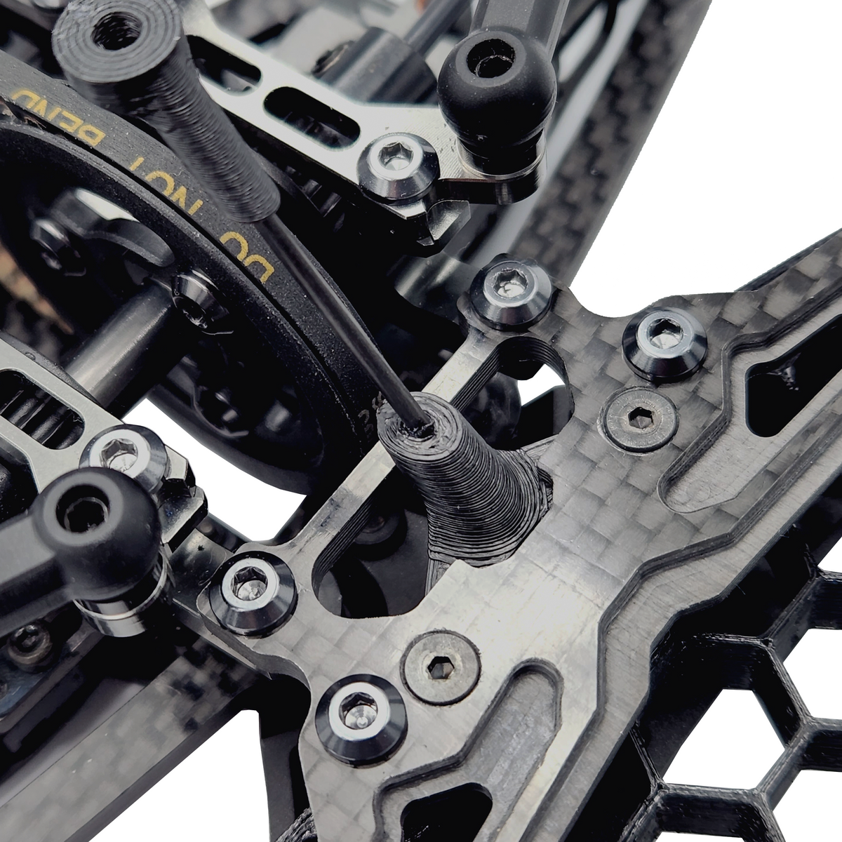 3D Pro Hood Stiffener for GeoCarbon Bumper Mount for Awesomatix A800R