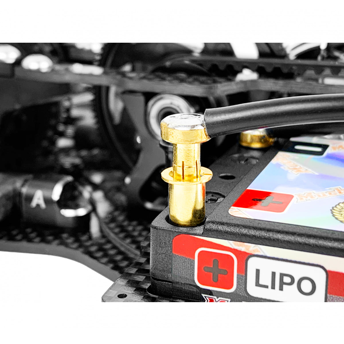 1UP Racing LowPro 4-5mm Bullet Adaptors (2pcs)