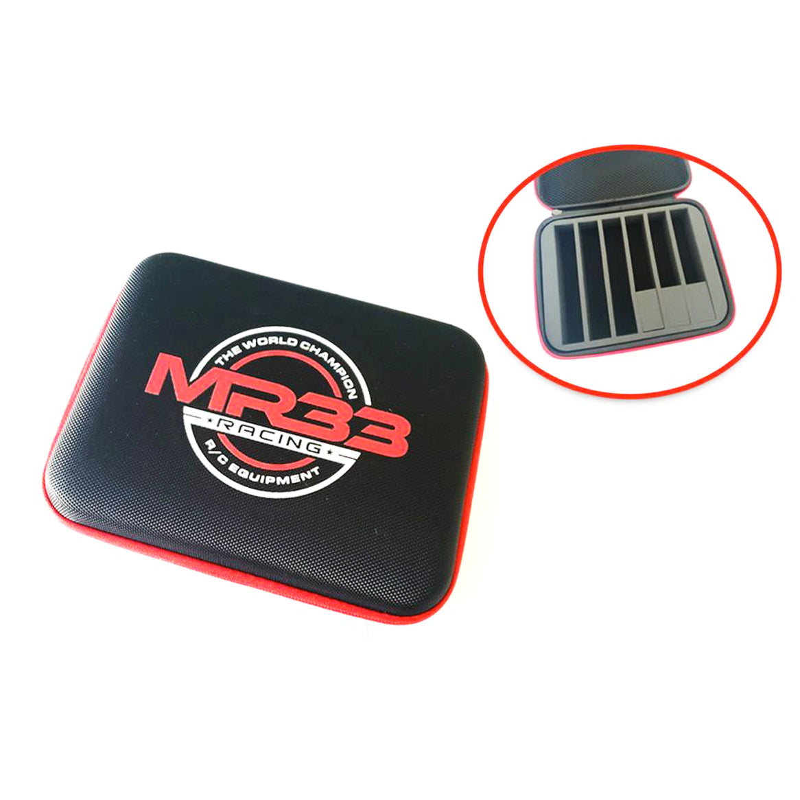 MR33 Battery Hardcase Bag for Shorty and Full Size Batteries