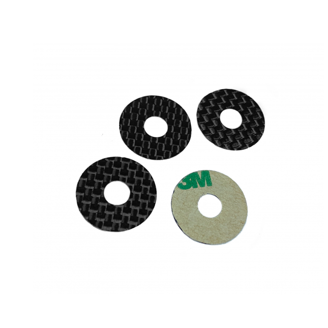 1UP Racing Carbon Body Washers (Assorted Sizes) RC MAKER