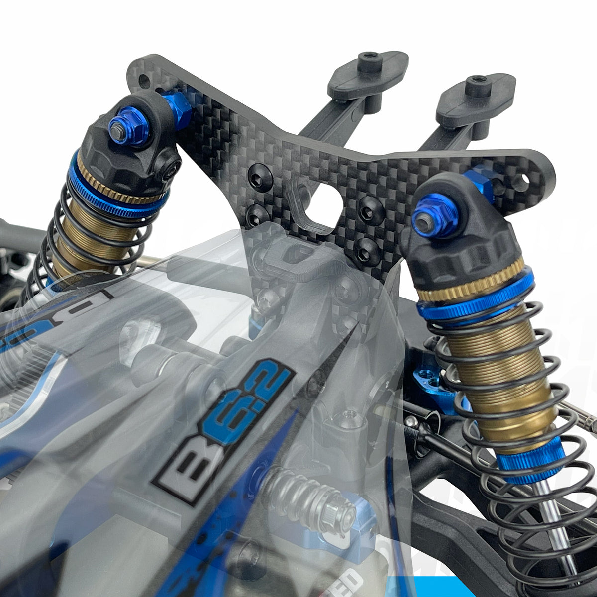 1up Racing Rear Body Support - Associated B6 Series