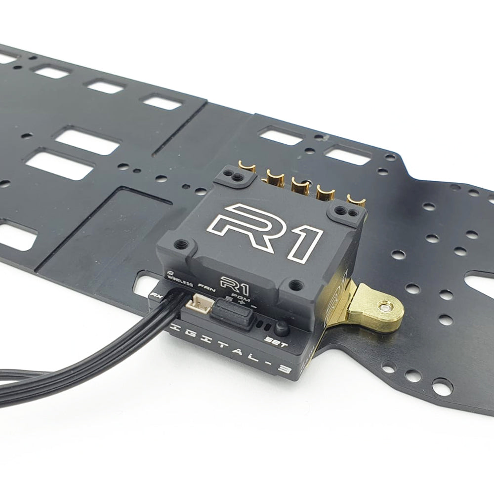 Brass LCG Floating ESC Plate Set for Awesomatix MMX/A800R