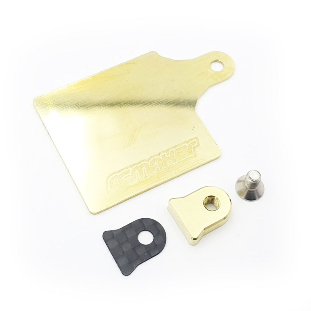 Brass LCG Floating ESC Plate Set for Awesomatix MMX/A800R
