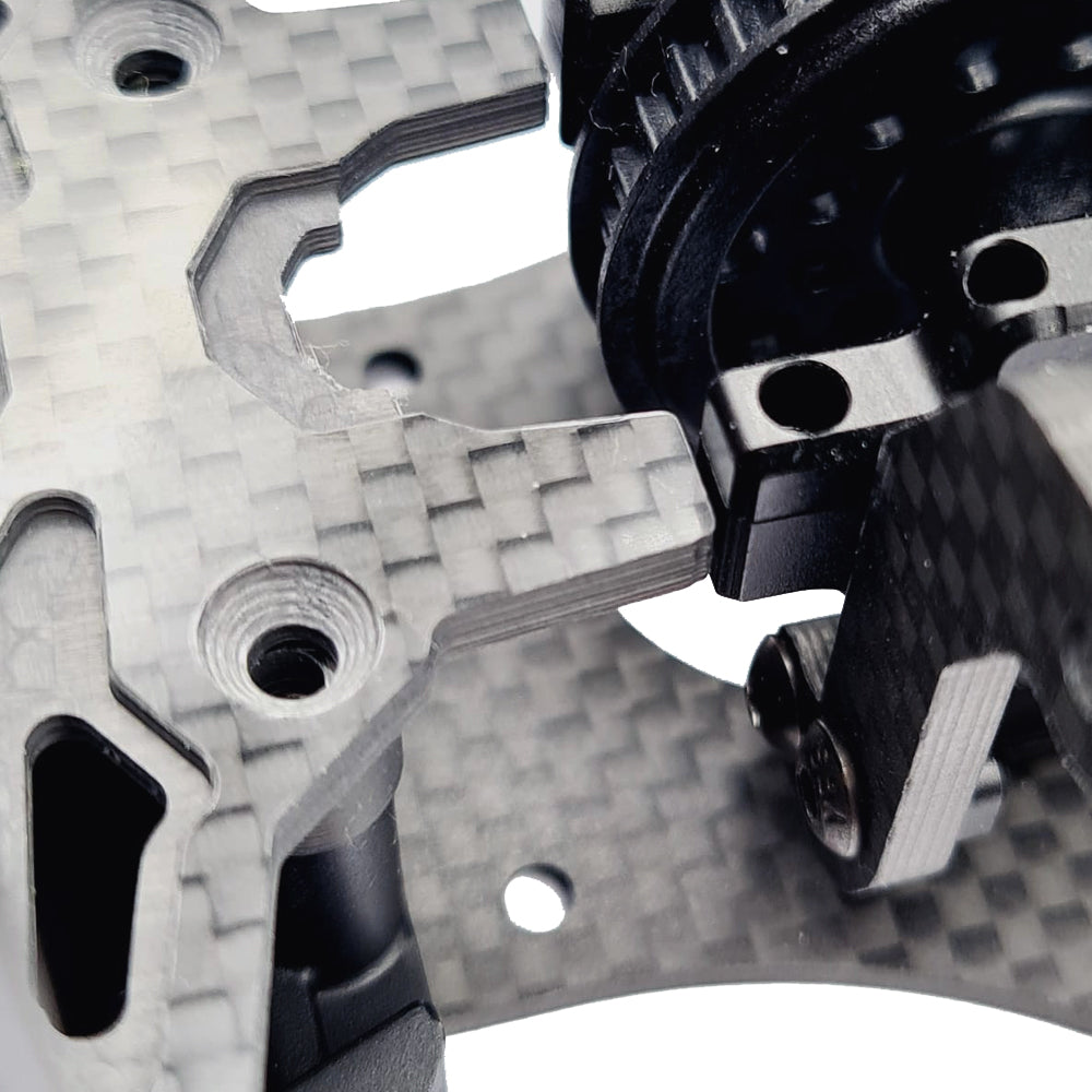 GeoCarbon Front Bumper Mount for Yokomo BD11/BD12