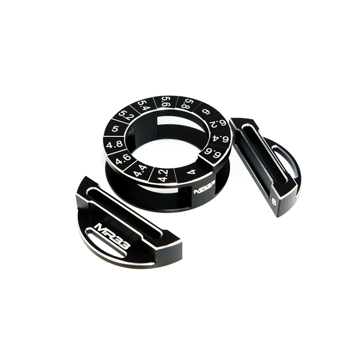 MR33 Circle Droop Gauge 4,0 - 6,6mm incl Droop Blocks