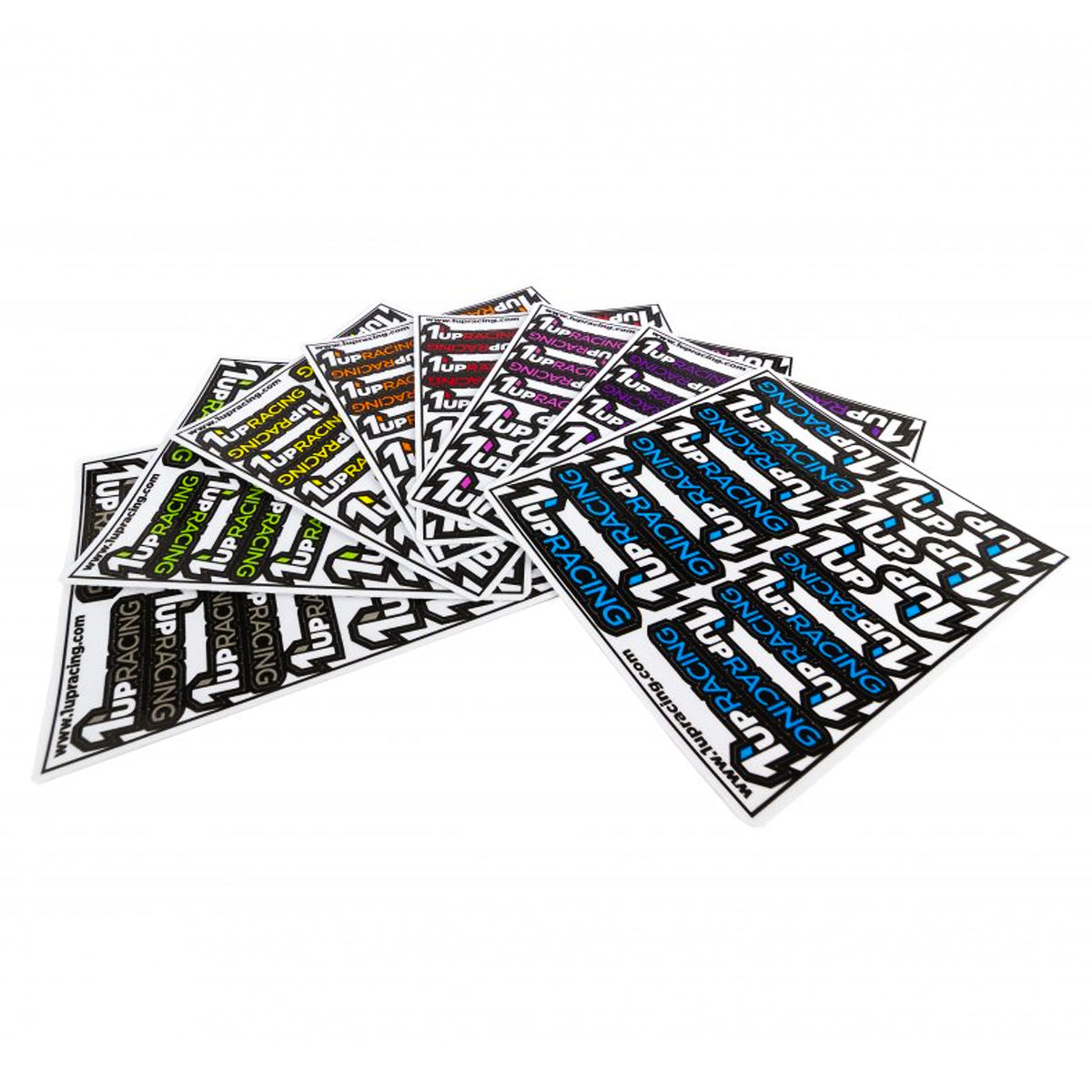 1UP Racing Decals (Assorted colours)