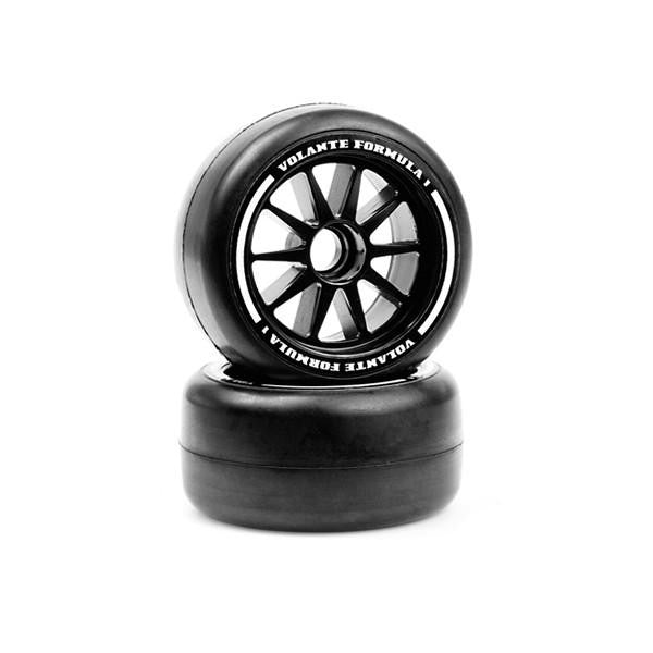 Volante F1 Front Rubber Slick Tires (Pre-glued)