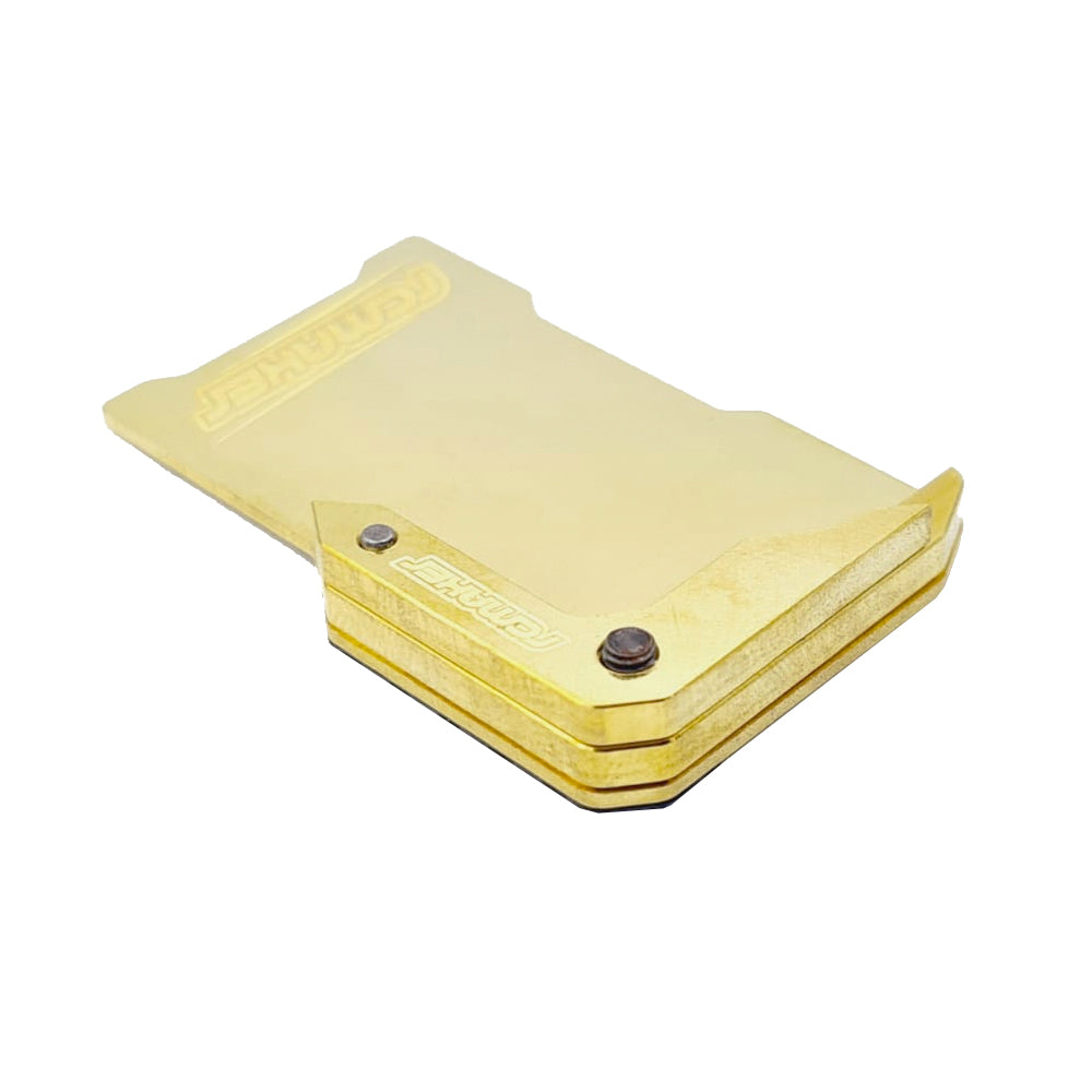 Floating Electronics Plate Set for XRAY X4 (&#39;22-&#39;24) - Brass (26g)