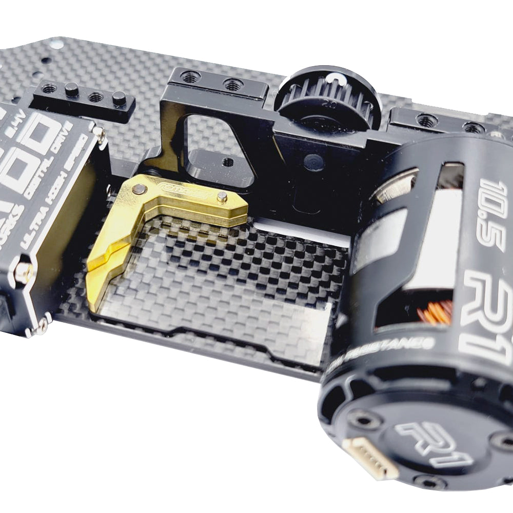 Floating Electronics Plate Set for XRAY X4 (&#39;22-&#39;25) - Carbon (15g)