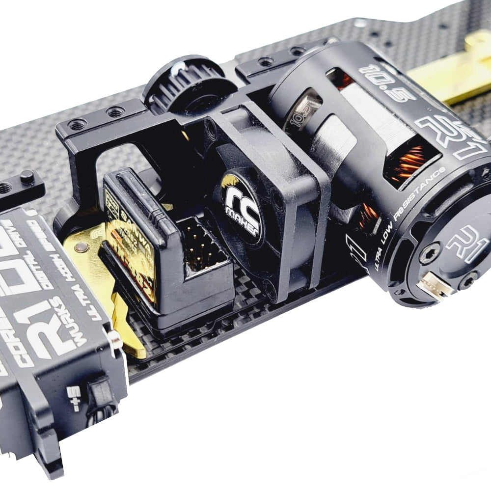 Floating Electronics Plate Set for XRAY X4 (&#39;22-&#39;25) - Carbon (15g)