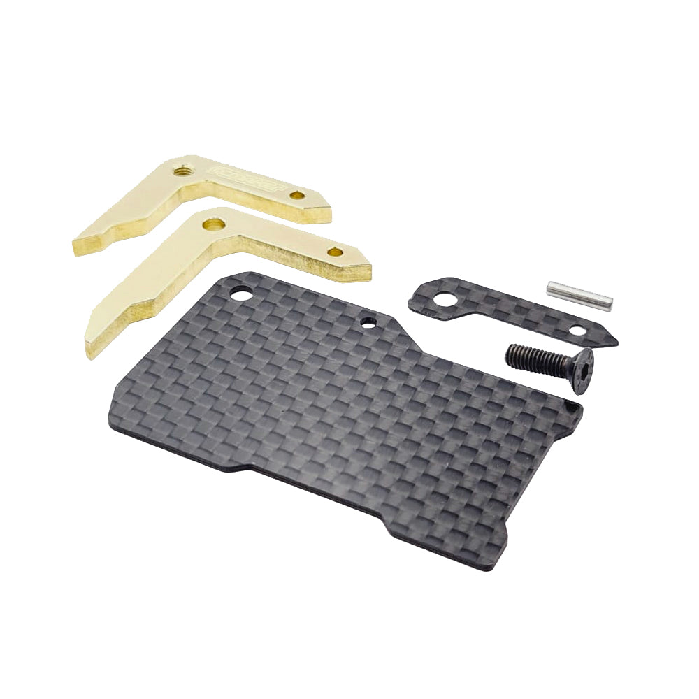 Floating Electronics Plate Set for XRAY X4 (&#39;22-&#39;25) - Carbon (15g)