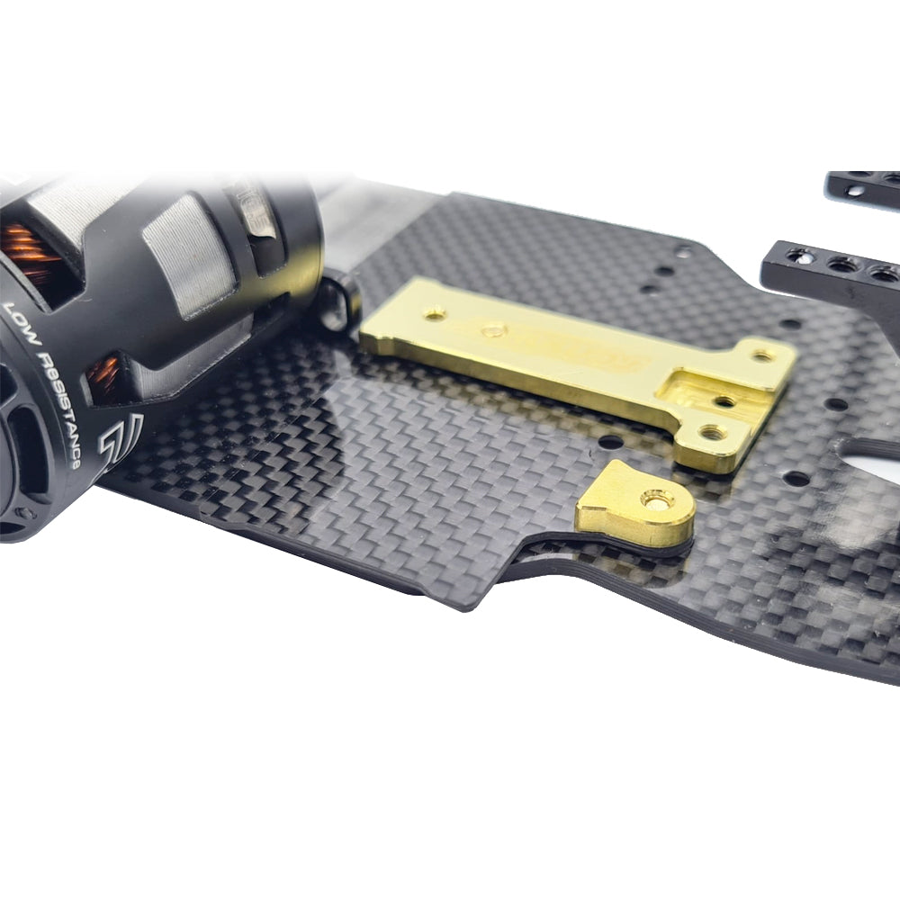 Floating ESC Plate for XRAY X4 (&#39;22-&#39;24) - Carbon (5g)