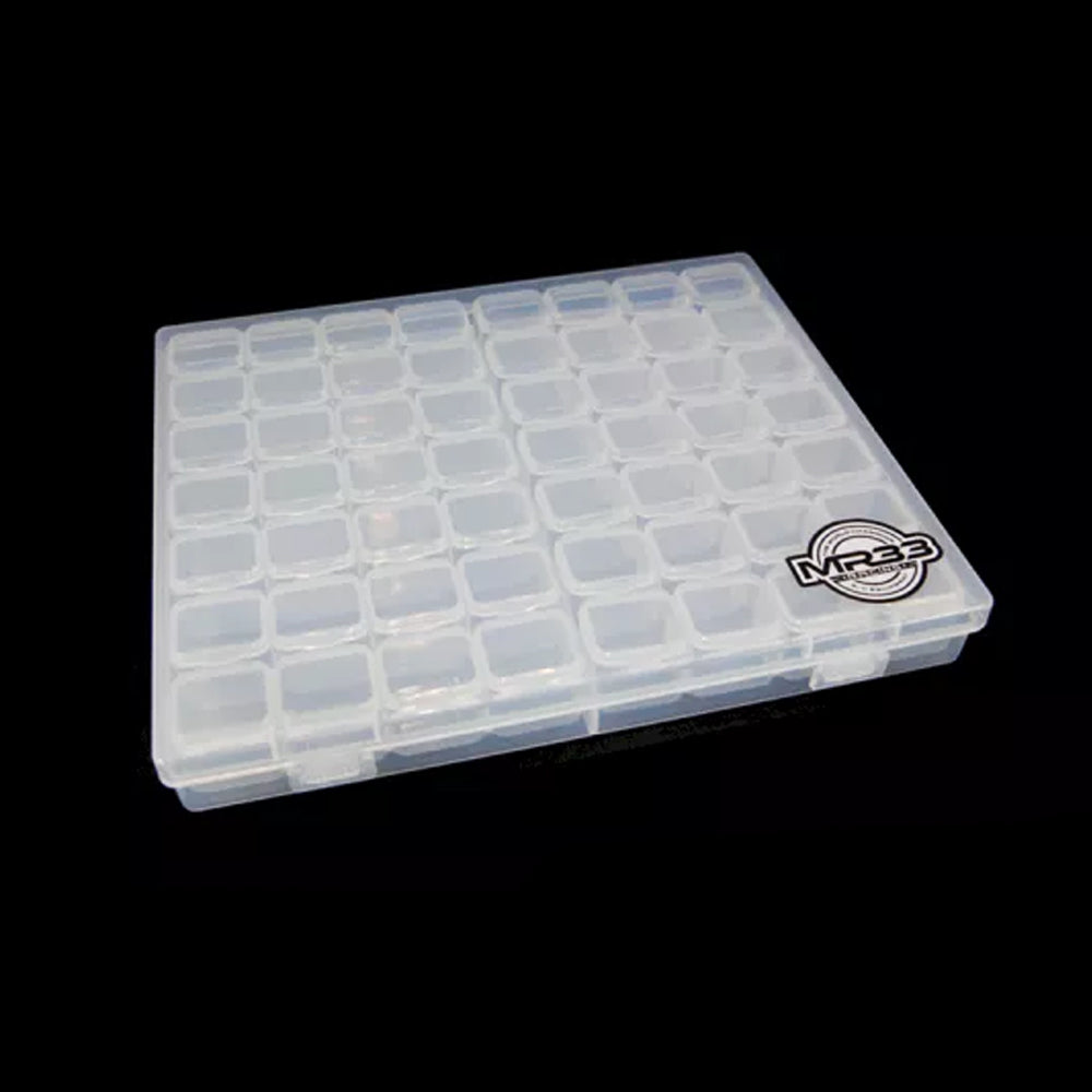 MR33 Hardware Box Large Clear 21 x 17,5 x 2,6cm, 56 in 1 box