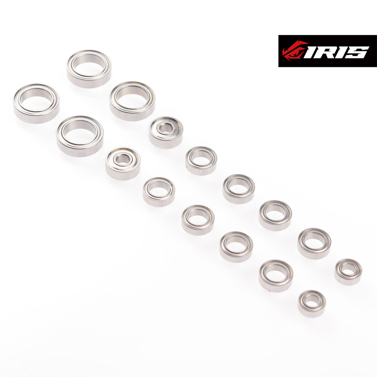 Iris ONE Ceramic Ball Bearing Drivetrain Set (16pcs) - RC MAKER
