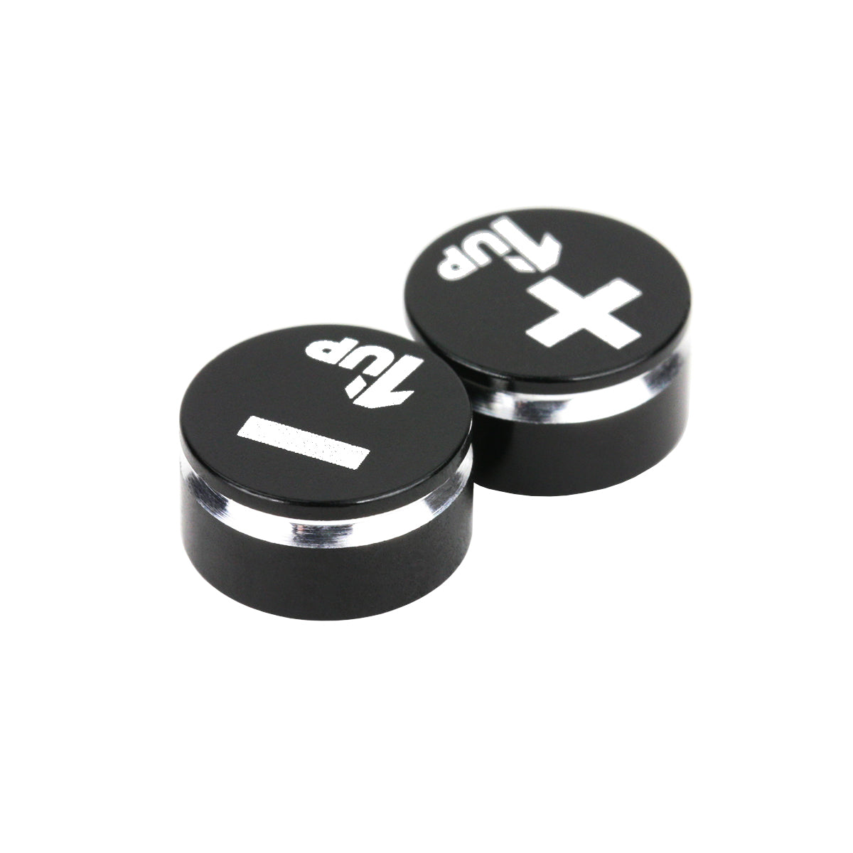1UP Racing LowPro Bullet Plug Grips – Black/Black