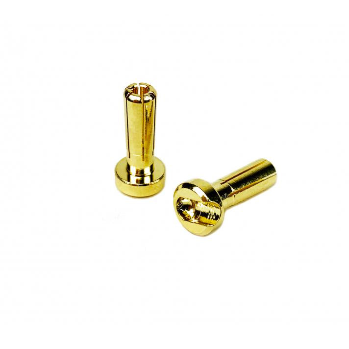 1UP Racing LowPro Bullet Plugs - 4mm (2pcs)