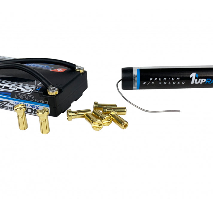 1UP Racing LowPro Bullet Plugs - 5mm (2pcs)