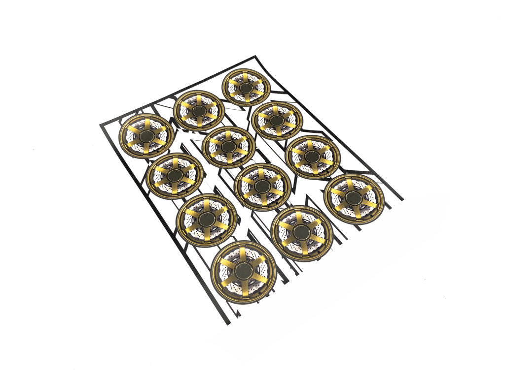 MXLR RACE Wheel Sticker #4 (12pcs)