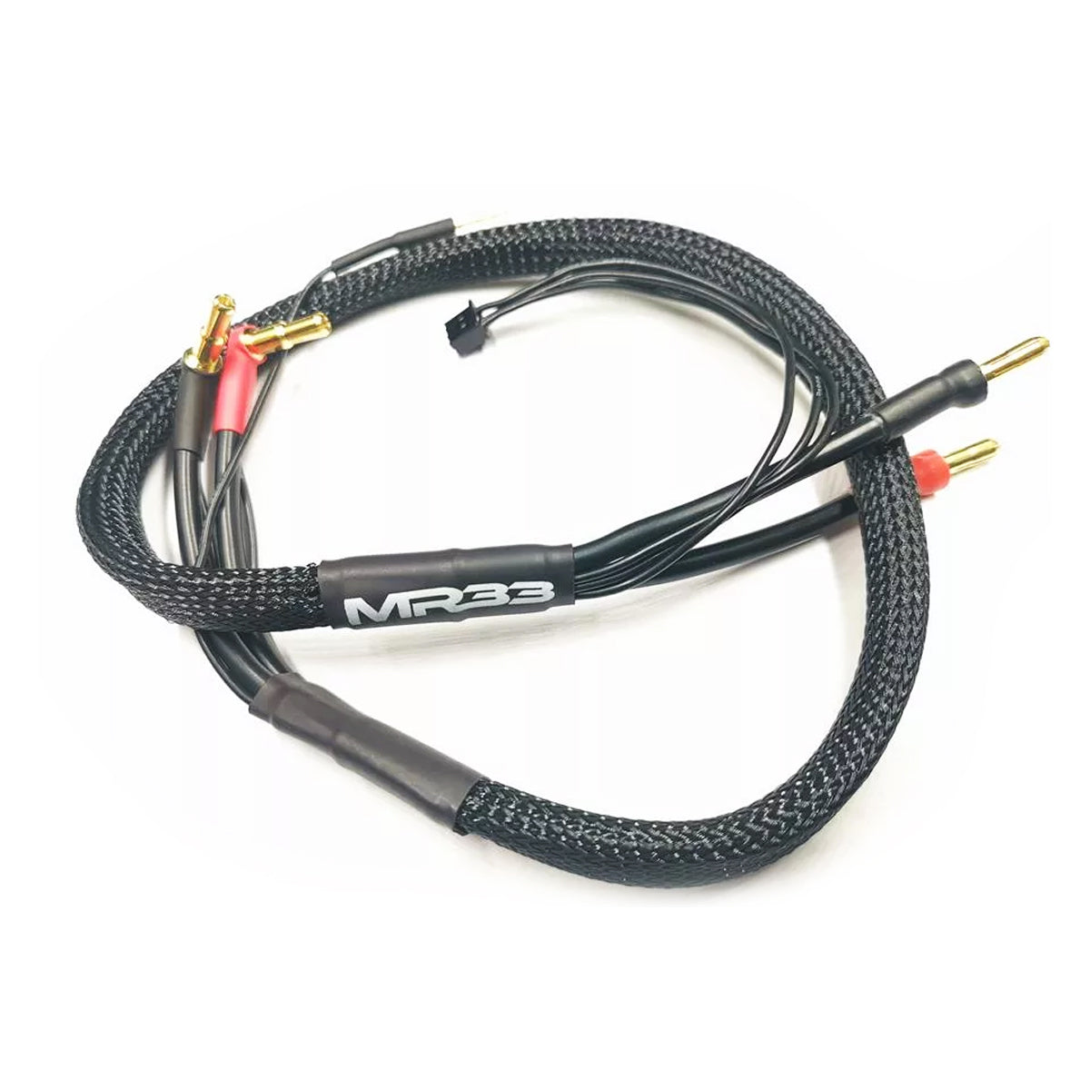 MR33 2S Charging Cable 600mm (4/5mm Plug - XH) - Black