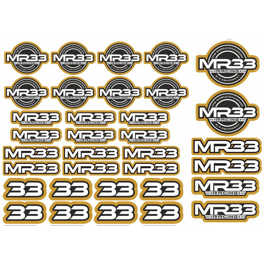 MR33 Decal Sheets (Multiple Colours)