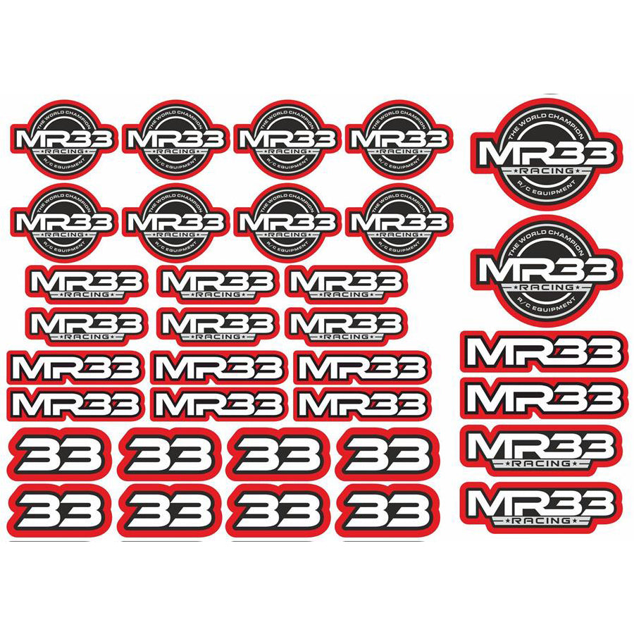 MR33 Decal Sheets (Multiple Colours)