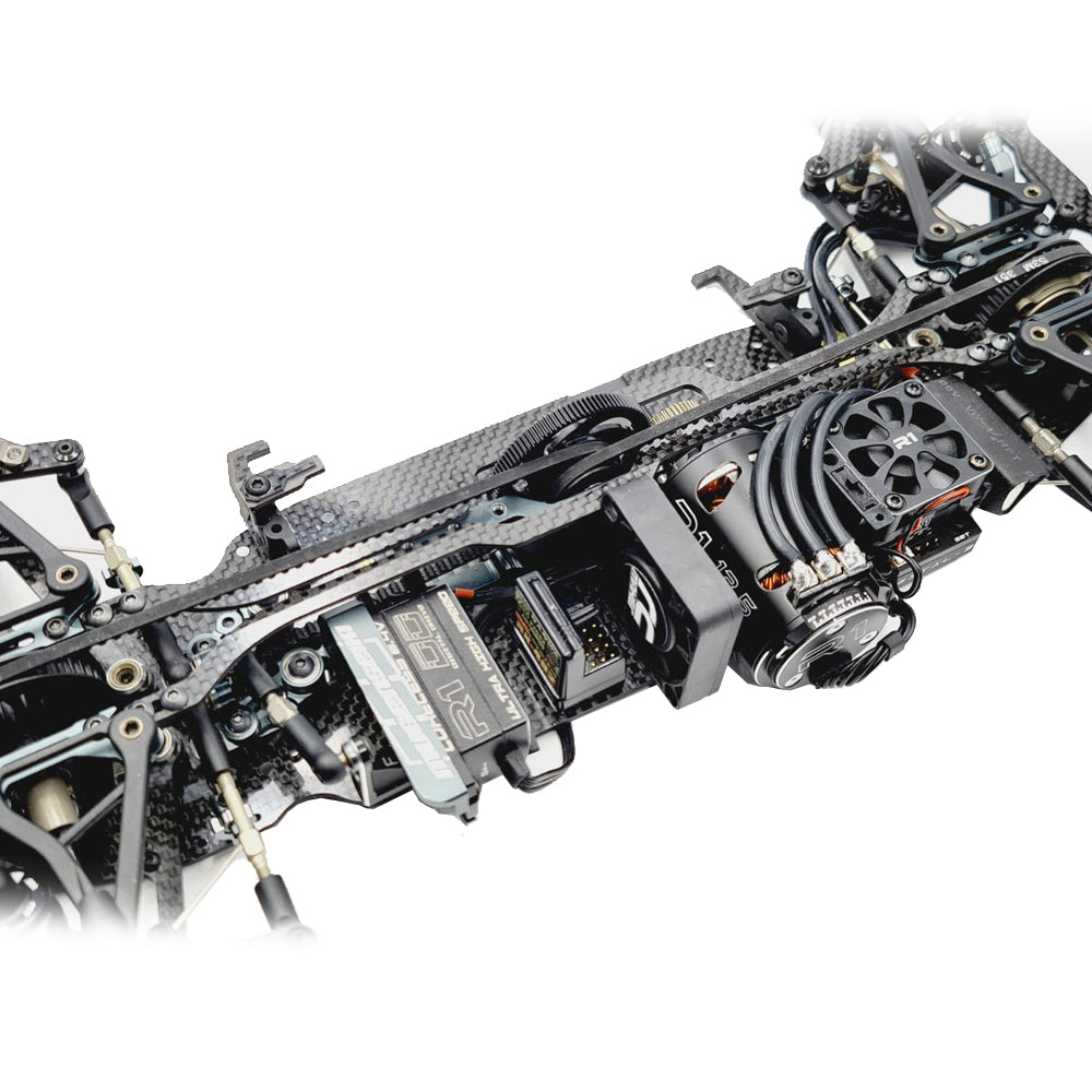 SlimFlex 1pc 1.6mm Carbon Topdeck for Mugen MTC2