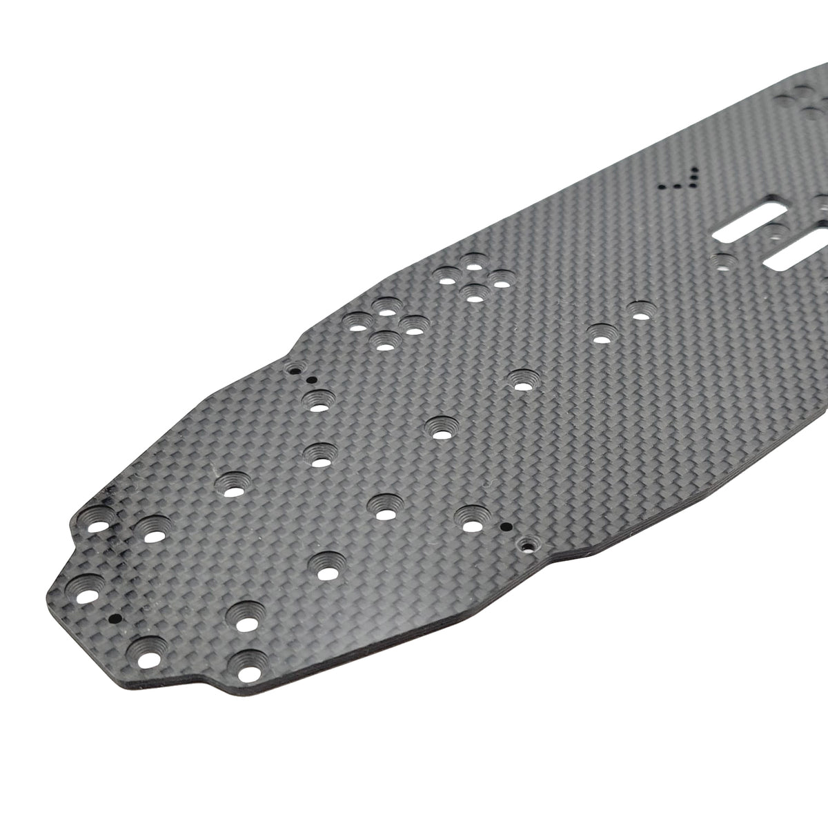 SlimFlex 2.2mm Carbon Chassis for Mugen MTC2/R