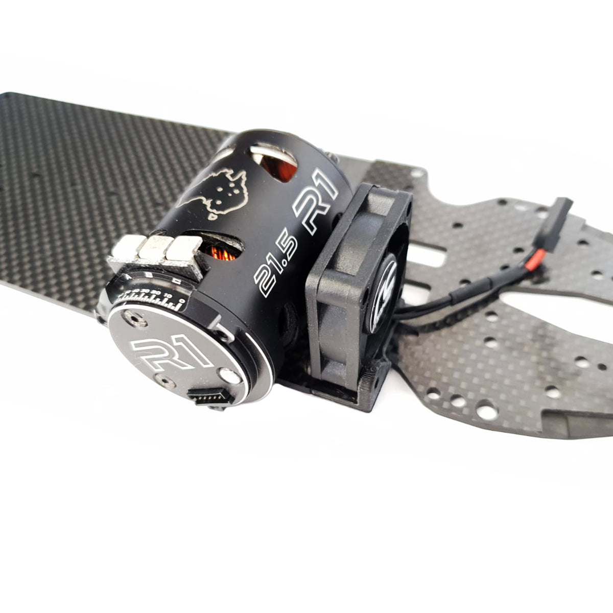 Tape on Low Profile Fan Mount (25, 30, 40mm)