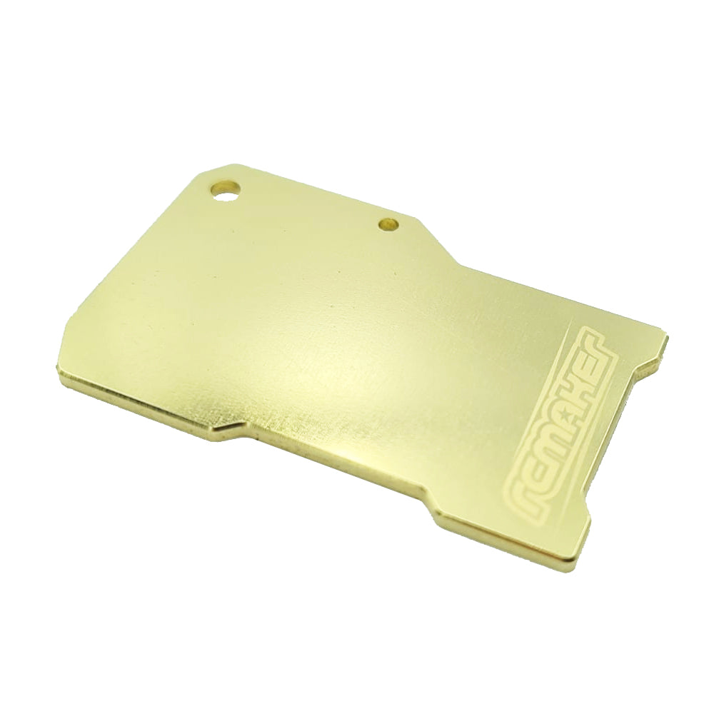 Floating Electronics Option Brass Plate for XRAY X4 (&#39;22-&#39;24) (19g)