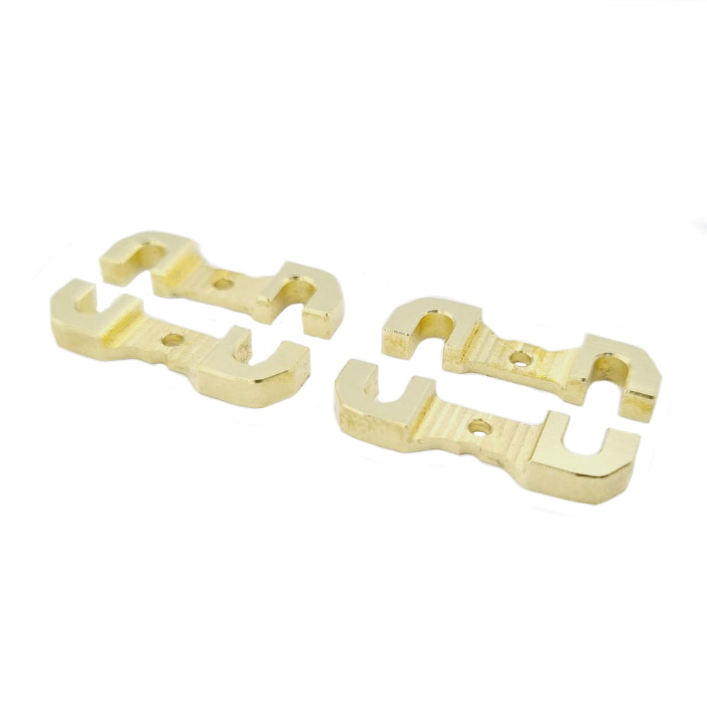 Brass Roll Centre Shim Plate Set for XRAY X4 (&#39;22-&#39;24) - 3.0mm