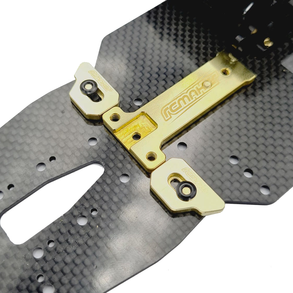 Brass LCG &quot;Weight Shift&quot; Adjustable Rear Chassis Weights for XRAY X4 (&#39;22-&#39;24)