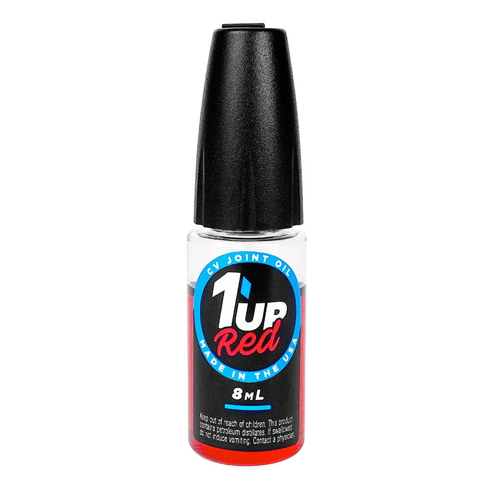 1UP RACING Red CVD Joint Lube (8mL Oiler Bottle)
