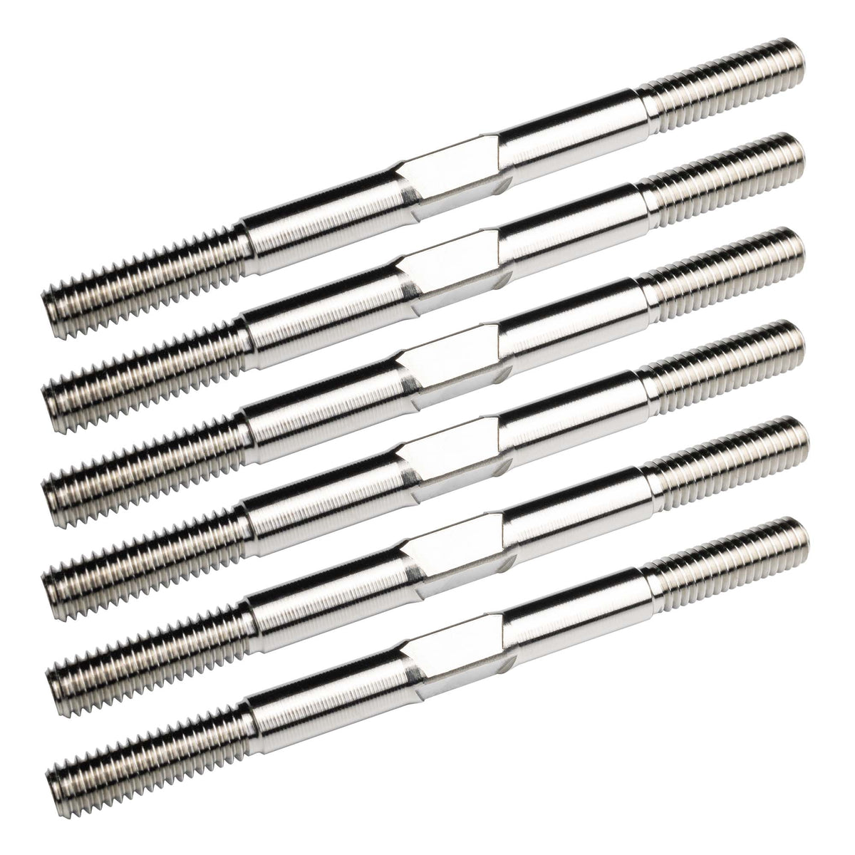 1up Racing Pro Duty 3.5mm Titanium Turnbuckle Set - TLR 22 5.0 (Assorted Colours)