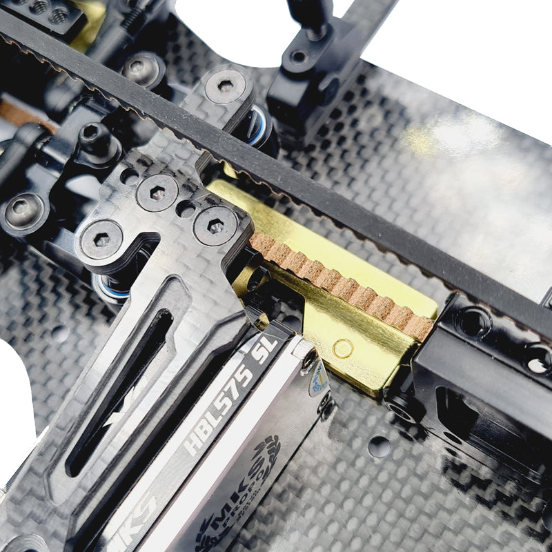 Brass LCG Front Centre Weight for XRAY X4