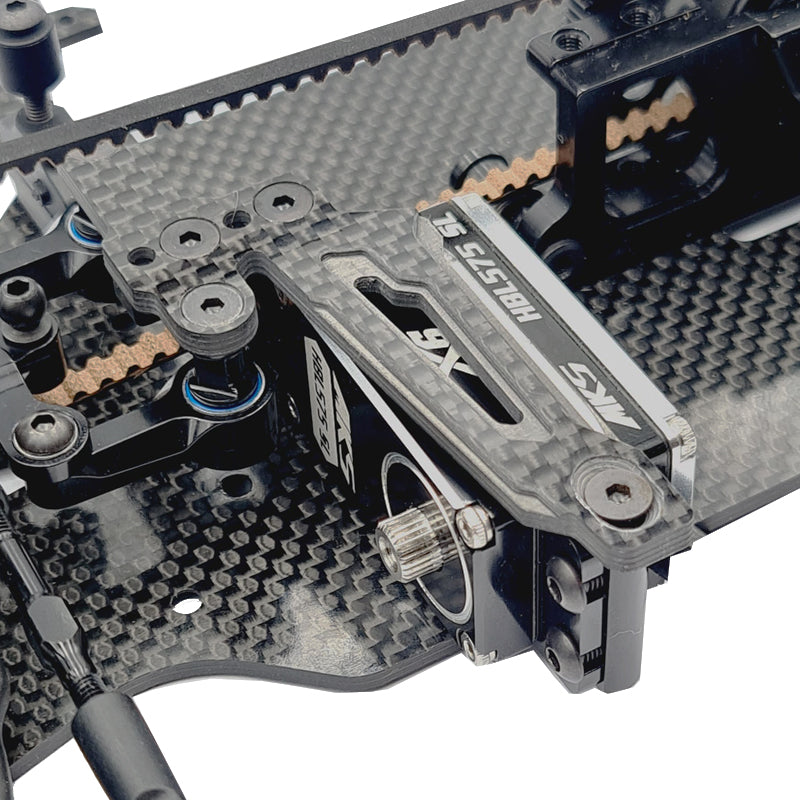 GeoCarbon Floating Front Servo Mount for XRAY X4 (&#39;22-&#39;24)