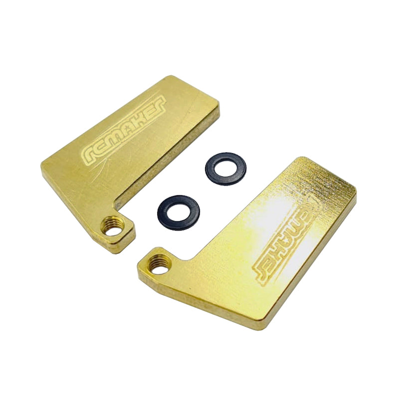 Brass LCG Front Side Weight Set for XRAY X4