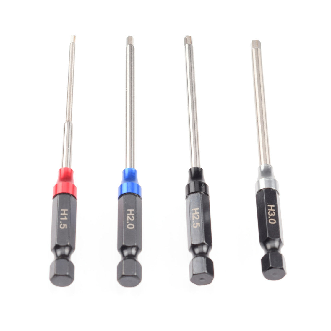 RUDDOG Metric Hex 1/4&quot; Power Tool Wrench Set (1.5 | 2.0 | 2.5 | 3.0mm)